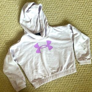Under Armour Girls purple hoodie